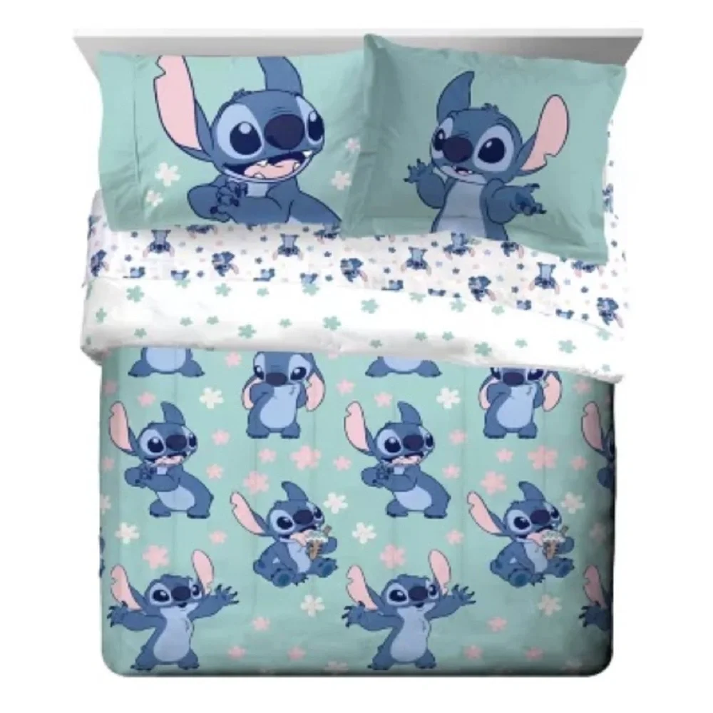 Stitch Licensed Kids 7-Piece Bed-in-a-Bag